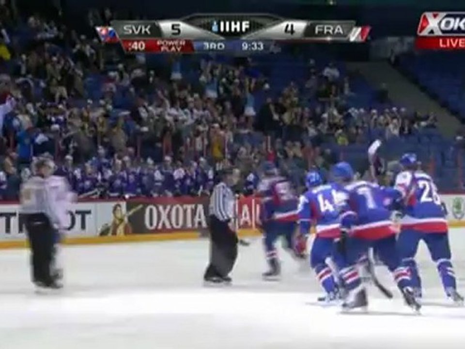 Slovakia - France 3rd period [rgfootball.net]