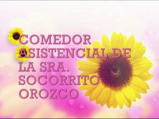 COMEDOR ASISTENCIAL DE  DOÑA SOCORRITO OROZCO VAZQUEZ   "AGRADECIMIENTO A VICTOR Y LUIS DE LA CRUZ"