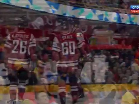 Hockey. 2012.05.15. IIHF World Championship 2012. Gpoup S. Sweden - Latvia. 2-nd period