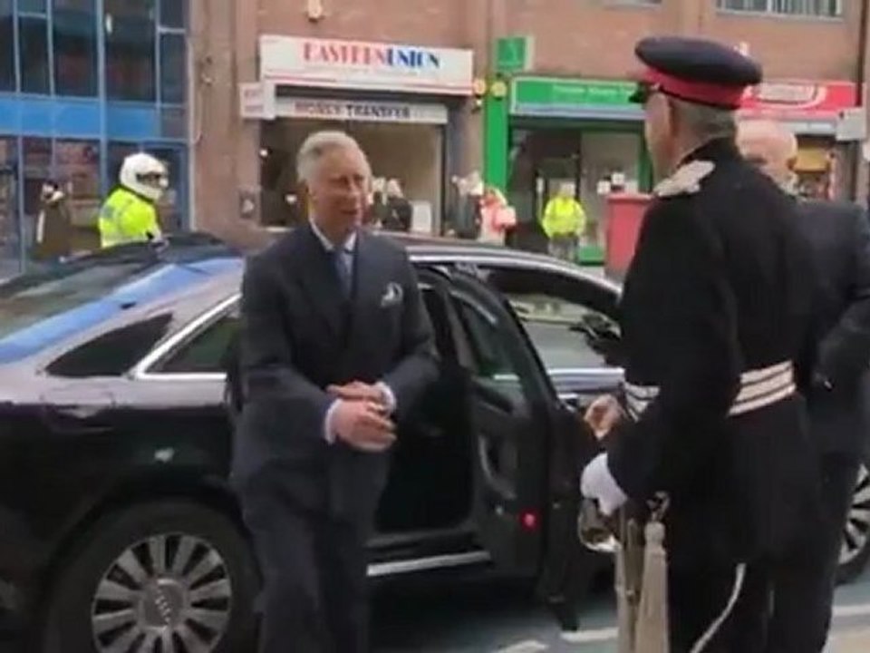 Prince of Wales Inspects Bells To Be Rung at Diamond Jubilee Celebrations