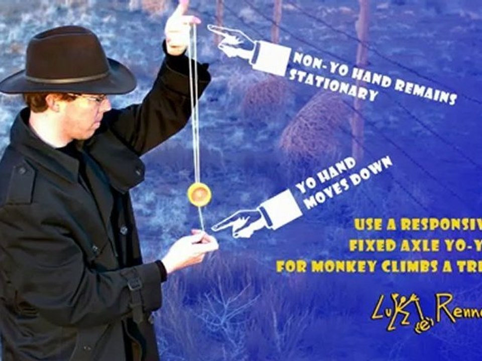 Monkey Climbs a Tree & Elevator Yo-Yo Trick - Luke Renner / Singe grimpe à un arbre et ascenseur Yo-Yo Trick - Luc Renner