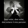 BEST ITALIAN SONGS: Sempre Libera -  Callas (Lyrics)