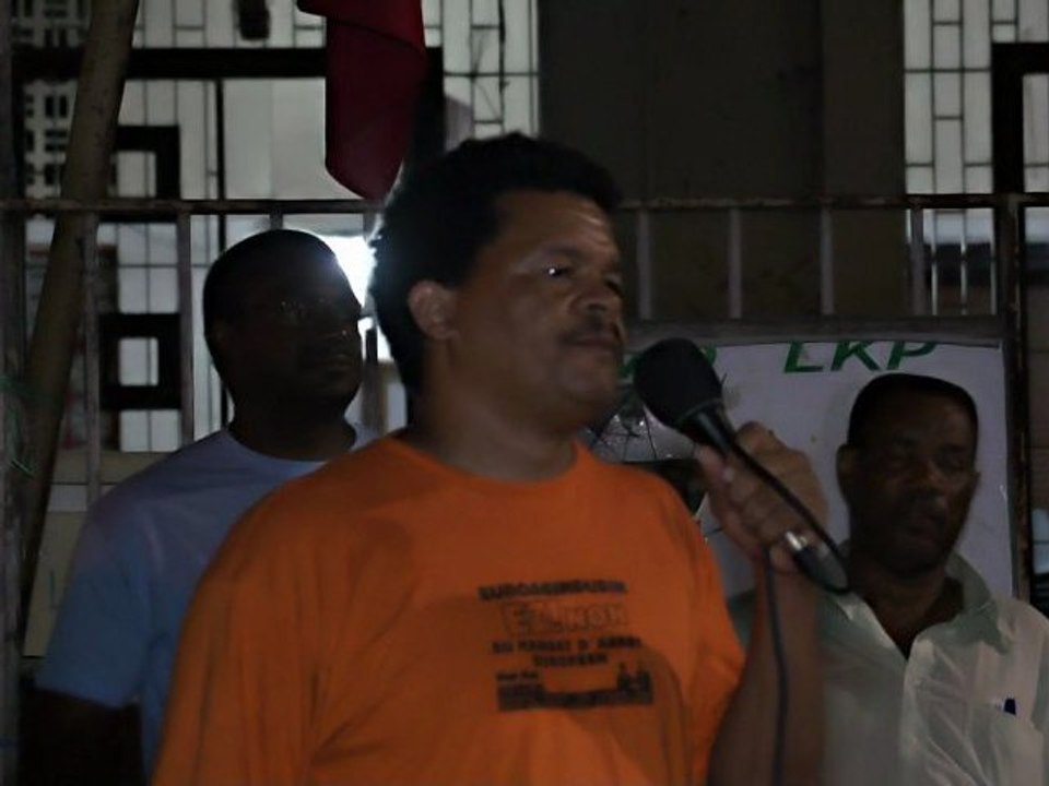 Elie Domota Meeting LKP 140512 PAP