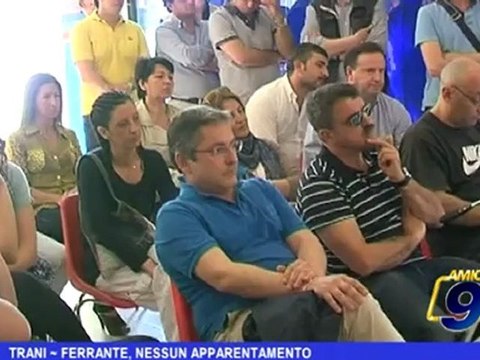 Trani | Ferrante, nessun apparentamento