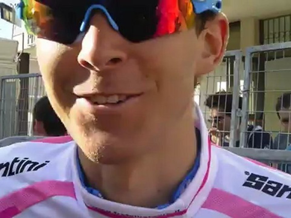 Peter Stetina discusses Garmin-Barracuda taking two jerseys at the Giro
