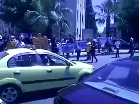 Syria فري برس دمشق حي القابون اعتصام ساحة النجمة 15 5 2012 ج1 Damascus