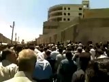 Syria فري برس  ريف دمشق حرستا  تشيع الشهيد حسان شلة 15 5 2012 ج2 Damascus