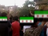 Syria   فري برس بانياس  تشييع الشهداء التفجير الاسدي الغاشم  15 5 2012  ج1 Banias