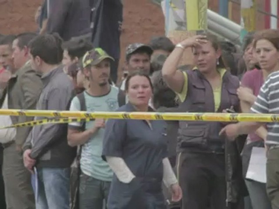 Atentado en Bogotá