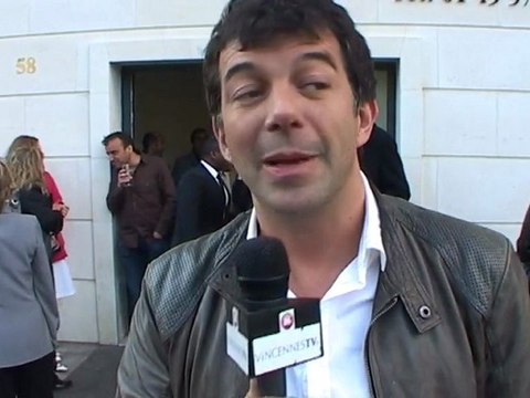 Stéphane Plaza inaugure le cabinet Behar la plus belle agence immobilière de Vincennes