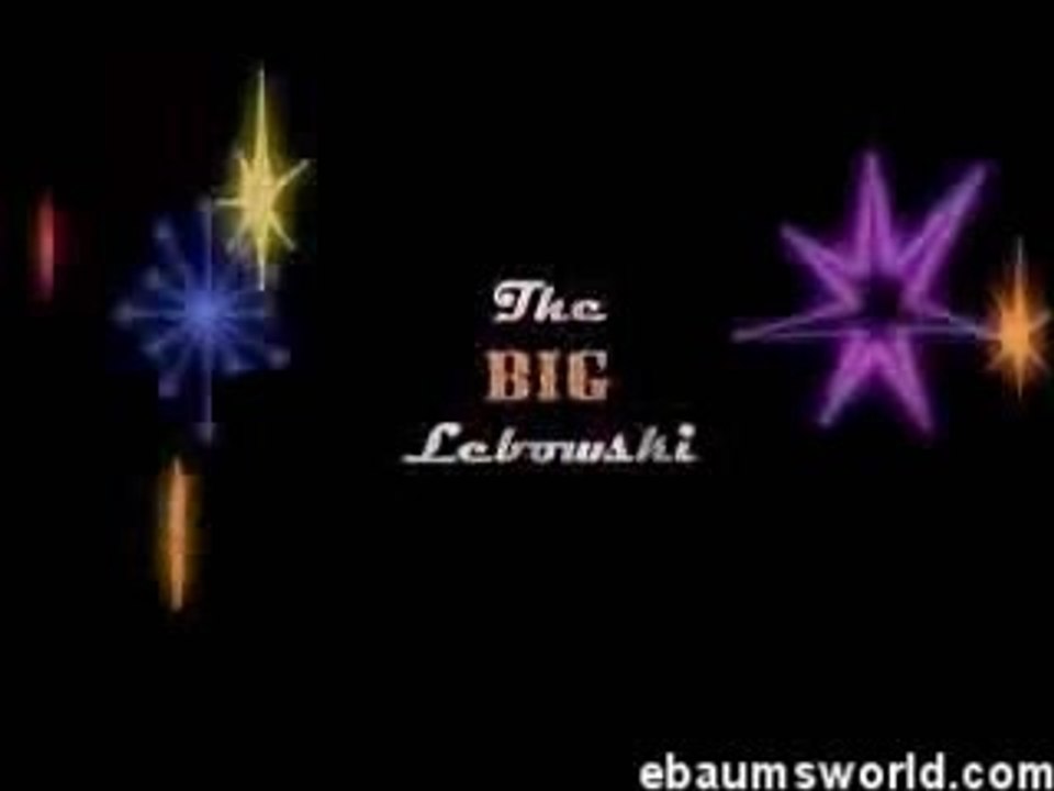 The fucking big lebowski