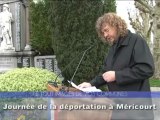 Fil de l'Actu la journée du souvenir de la déportation à Méricourt