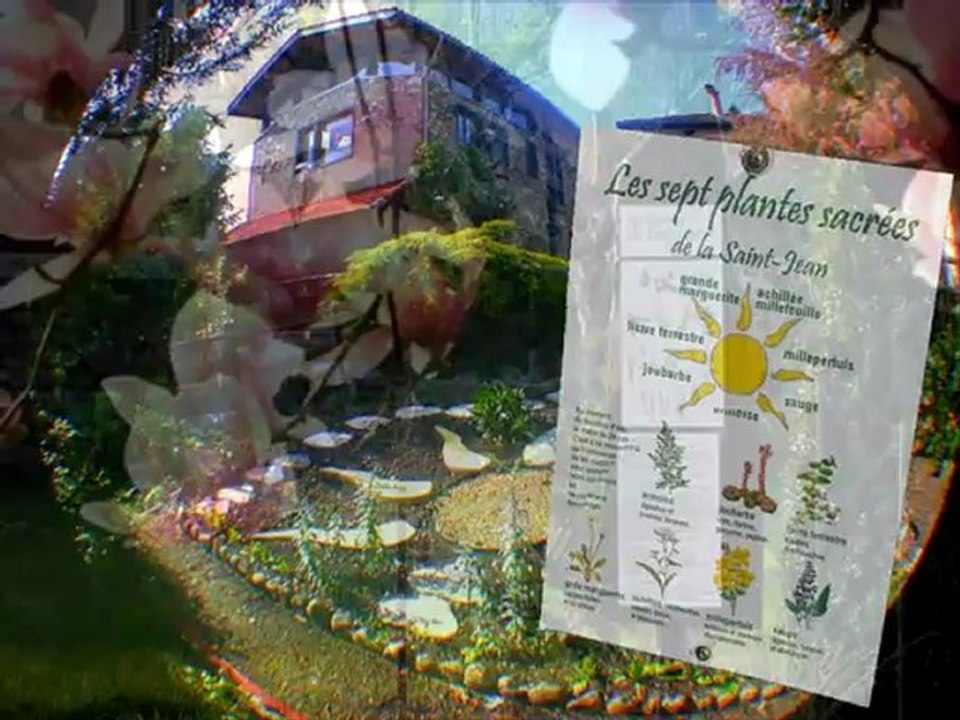 Gîte jardin en Isère, Pays Voironnais.