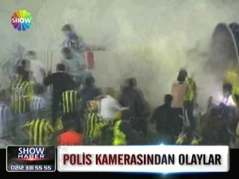 Polis kamerasından derbide yaşananlar - 15 Mayıs 2012