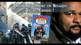 Dieudo censuré en Belgique et au Canada