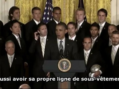 Quand Obama se paie David Beckham