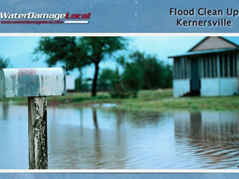 Kernersville Flood Clean Up •• Basement Water Extraction
