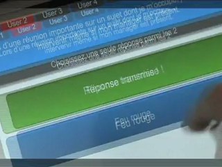 plénière inter'active avec tablette numérique