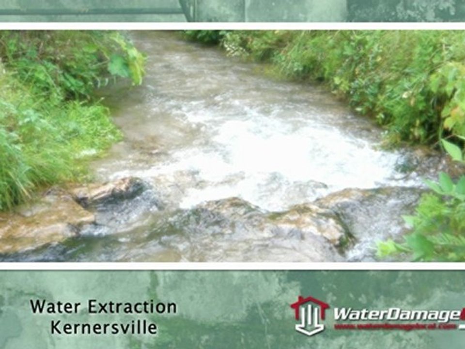 Kernersville Water Extraction –•– Fire Damage Remediation