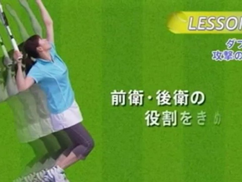 Mario Tennis Open - Leçons de Tennis