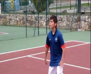 Entraînement de rêve avec les bleus
