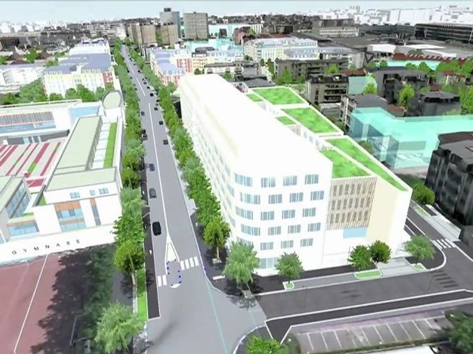 Le futur quartier des Champs-Philippe en 3D