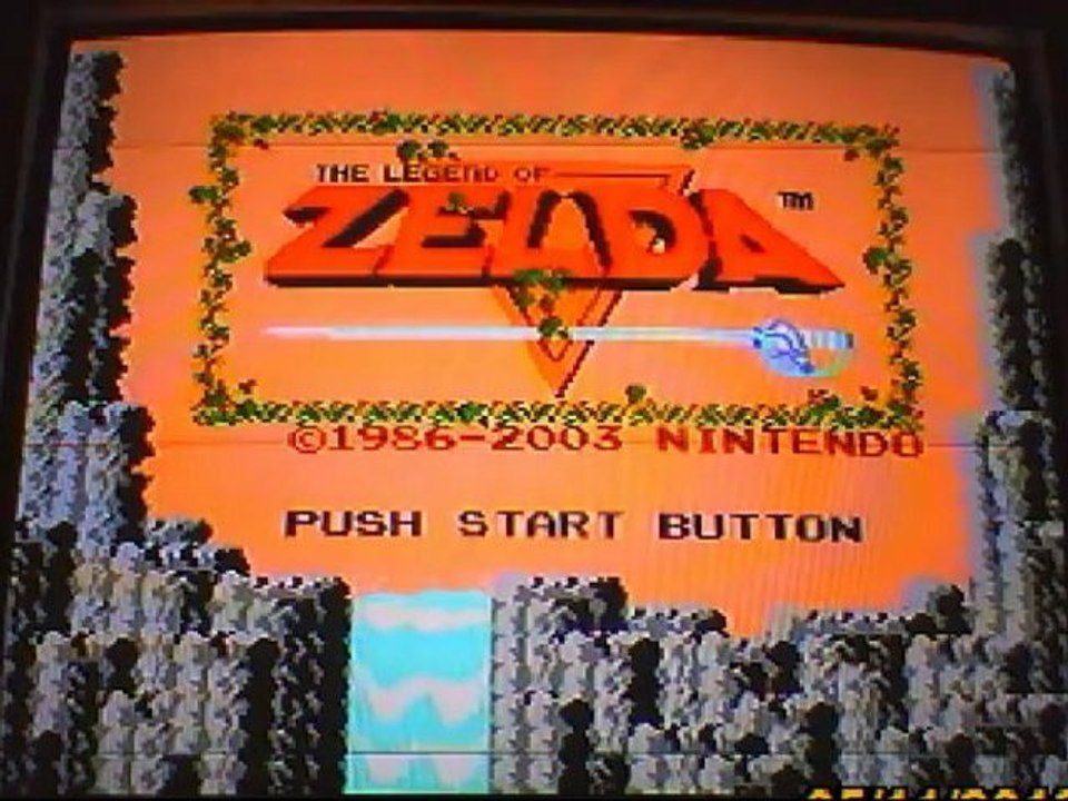 The Legend of Zelda - Nes - Vidéo Test Partie 1/2