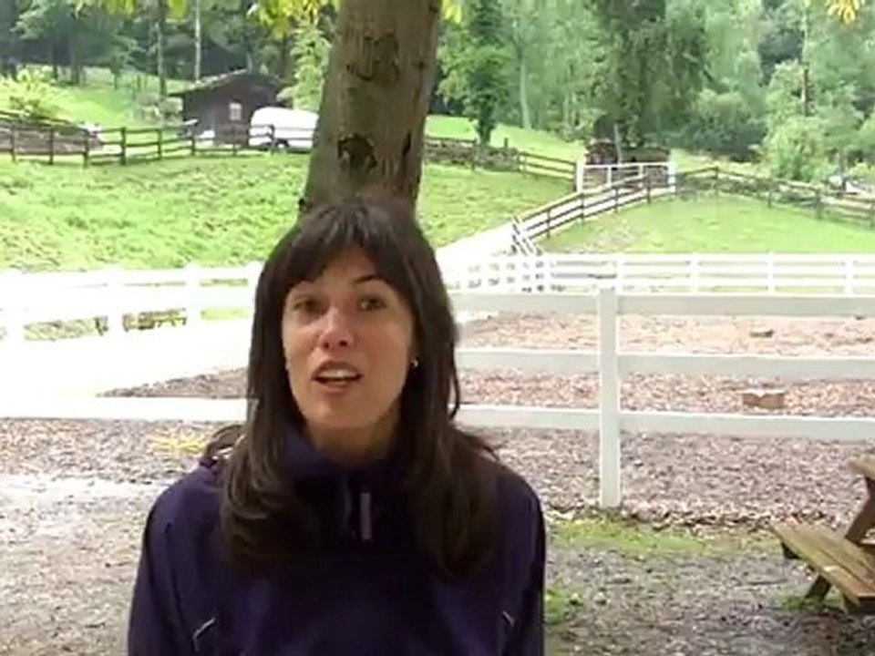 Elvira Reiten im Reitstall Hotel Andreus Südtirol