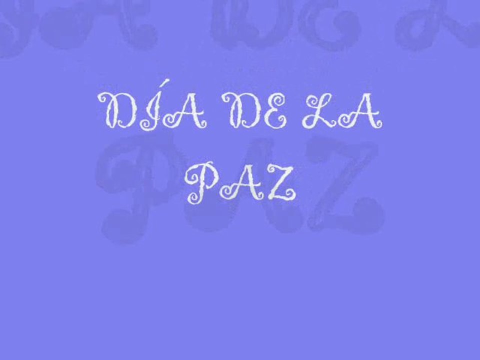 Dia de la Paz