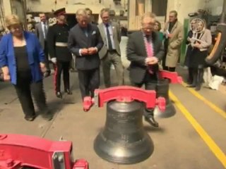 Принц Чарльз проинспектировал юбилейные колокола