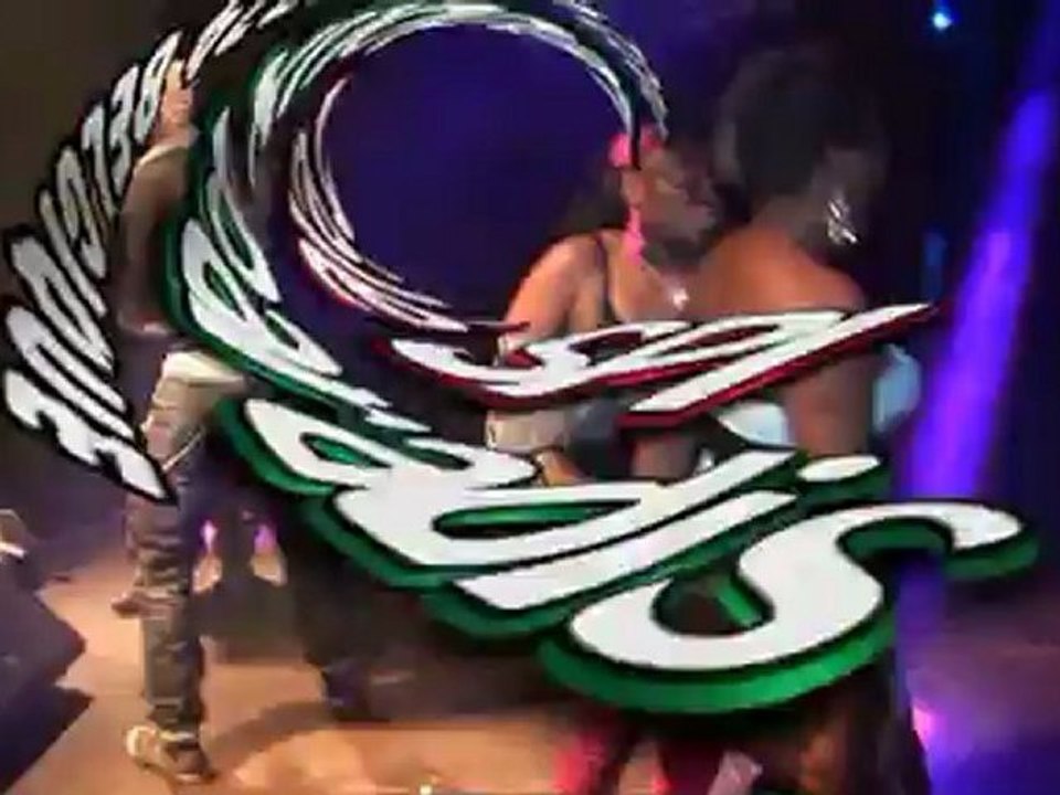 Lady Ponce à Charleroi avec Manu Killer par Ledoux paradis "Télé SPI"