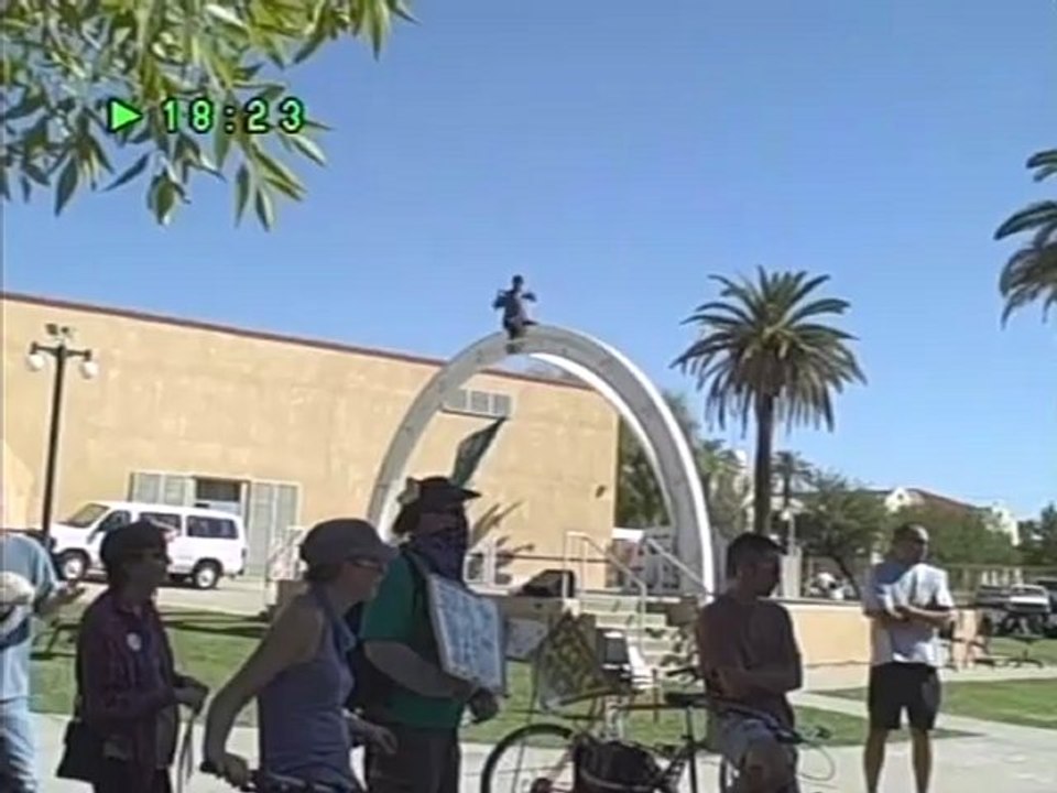 Saturday, October 15, 2011 Armory Park Encampment Of Occupy Tucson
