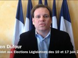 Déclaration de Candidature de Julien Dufour aux électionbs Législatives.