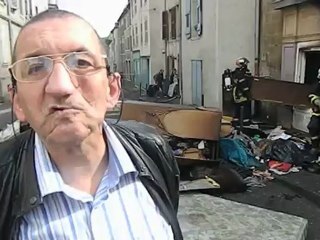 INCENDIE A VESOUL : LE TEMOIGNAGE D'UN VOISIN