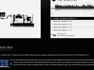 Bad Cat Media Music Box library review