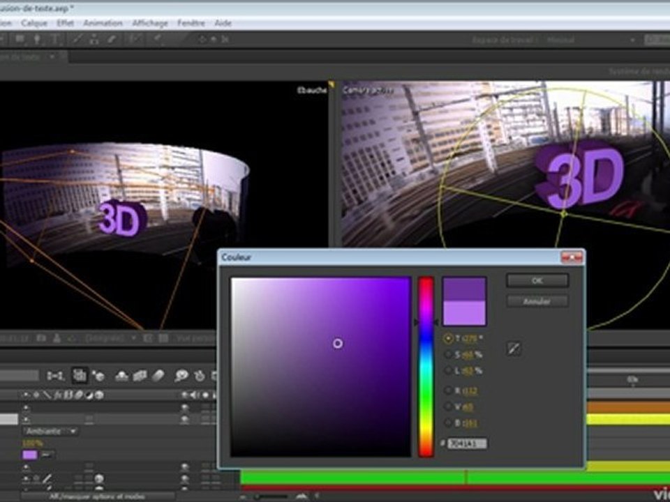 After Effects CS6 : La 3D