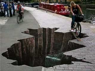 Peintures urbaines et trompe l'oeil