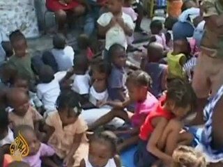 One week on from the Haiti quake