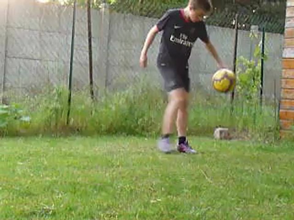 jonglages et coup du foulard!