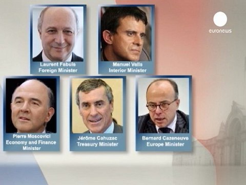Cabinet positions announced for new France government