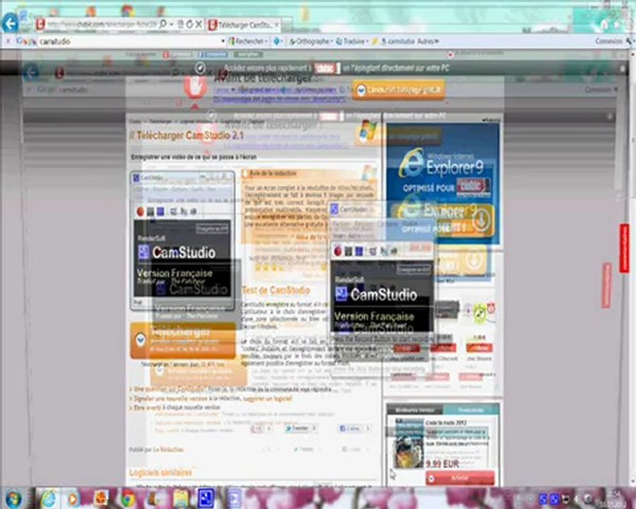Comment flimer son écran Windows XP,7