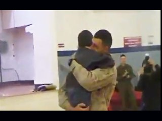 6 Year Old Boy Walks To His father For The First Time