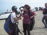 6.tekirdağ uçmakdere yamaç paraşütü festivali hande çolpan ikili uçuşu 6 mayıs 2012