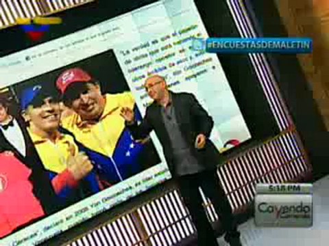 (VÍDEO) Cayendo y Corriendo del día martes 15.05.2012 1/2