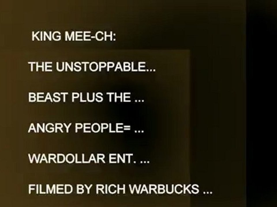 PROJECT WAR-DOLLAR PRESENTS = A MESSAGE FROM MEE-CH!!!