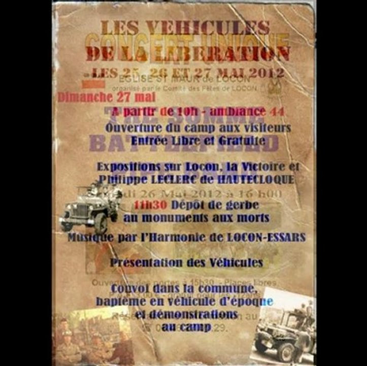 interview sur la manifestation LES VEHICULES DE LA LIBERATION