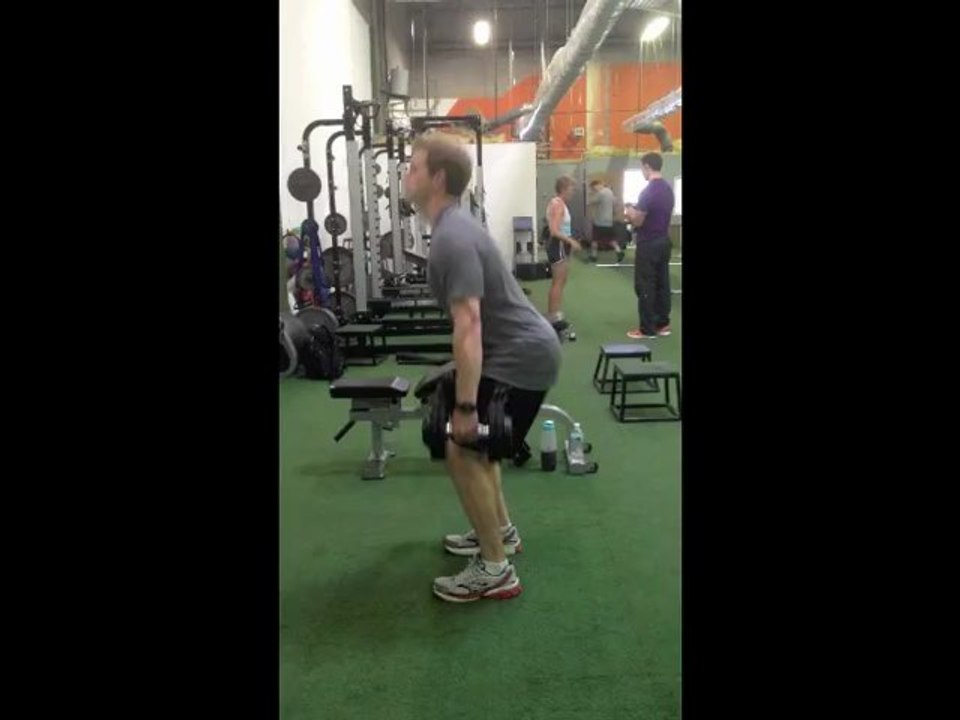 Dumbbell Squat + RDL Combo Exercise