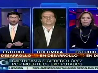 Arrestan en Cali a Sigifredo López