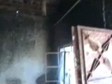 Syria فري برس درعا إنخل حرق المنازل في المدينة 16 5 2012 ج2 Daraa