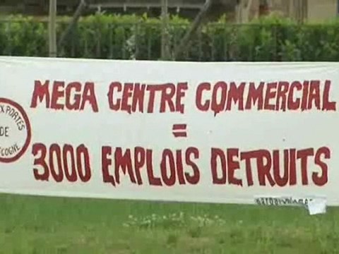 France 3 Midi-Pyrénées - Le 19/20 - 12 mai 2012 - Mobilisation contre un centre commercial